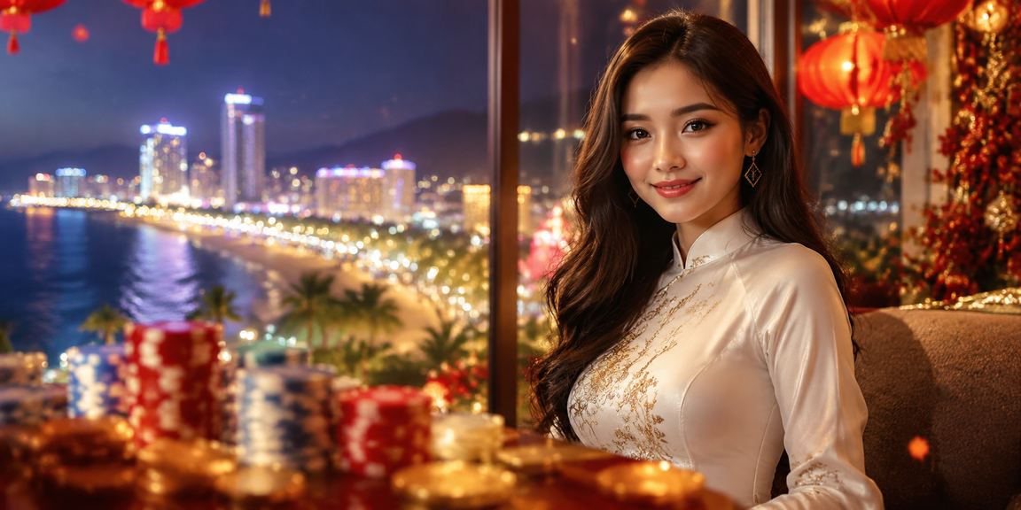 Giao diện nền tảng giải trí trực tuyến Việt Nam với thiết kế hiện đại và bảo mật cao